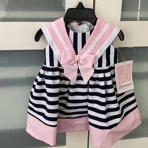 Bonnie Baby 2 piece dress 3-6 months